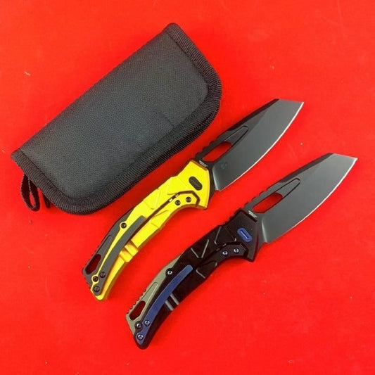 FX552 Black Titanium Coated Aviation Aluminum Handle Outdoor Folding Tool