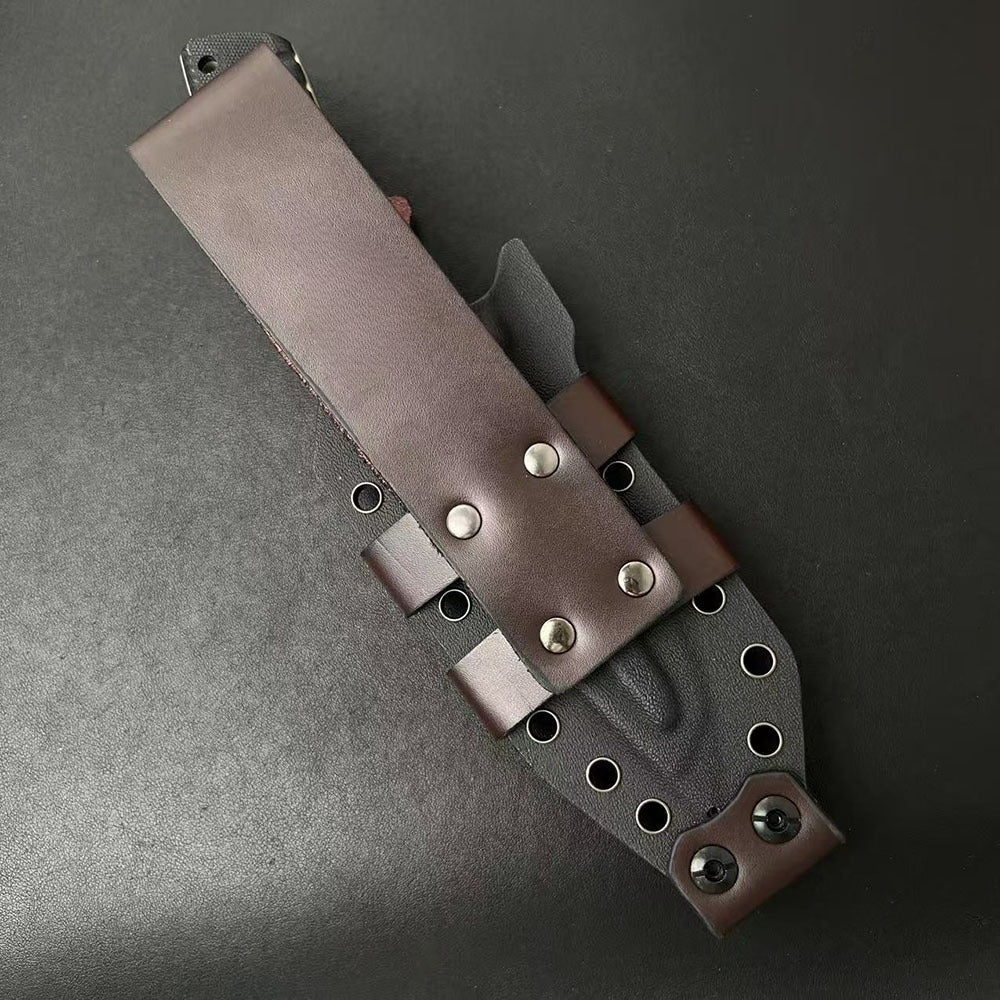 Black Tiger Stripe D2 Outdoor Tool