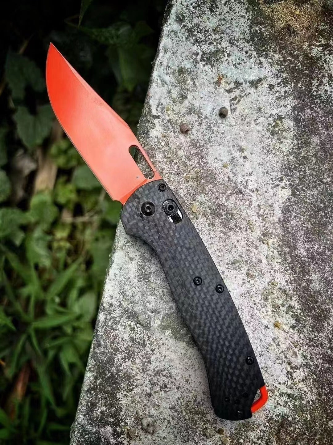 BM15535 Carbon Fiber Handle Outdoor Folding Tool
