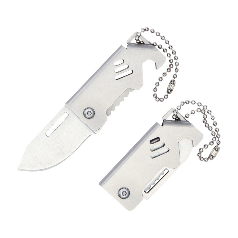 Mini Folding Keyaccessoryr Pendant Bottle Opener EDC Tool