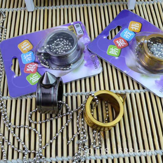 One Finger Ring Pendant Pocket EDC Tools