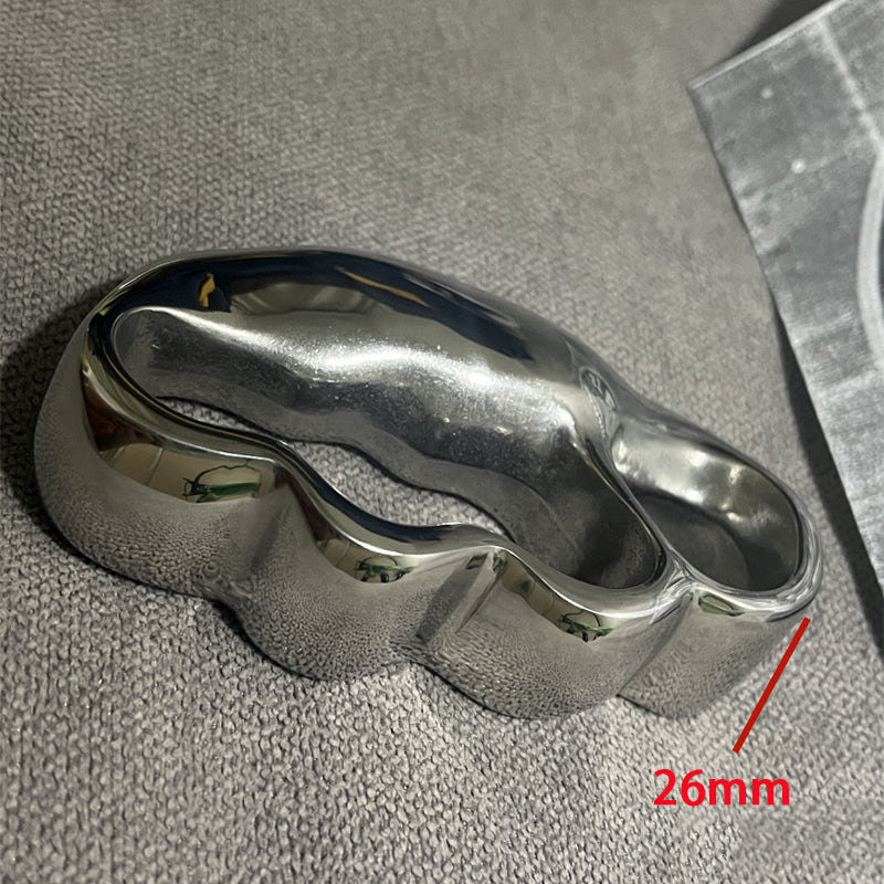 Creative Personalized Left and Right Hand Irregular Hole Outdoor Polishing Tool