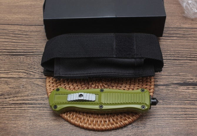 BM3300 Small Green Handle Aluminum Alloy Outdoor Portable Tool