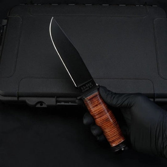 KB2225 Leather Handle Outdoor Tool