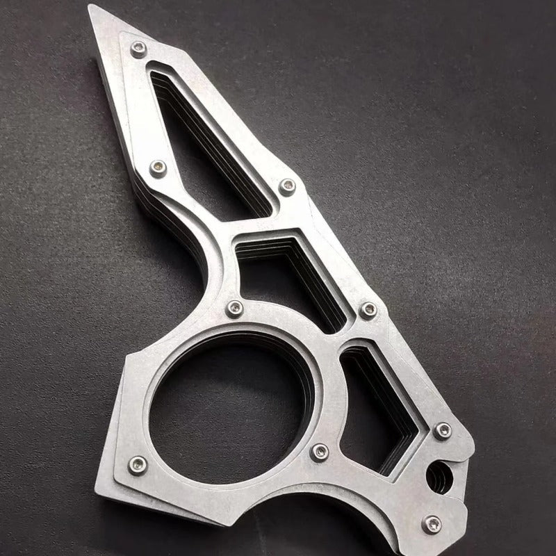 Dragon Teeth-Steel Outdoor Single Hole EDC Tool