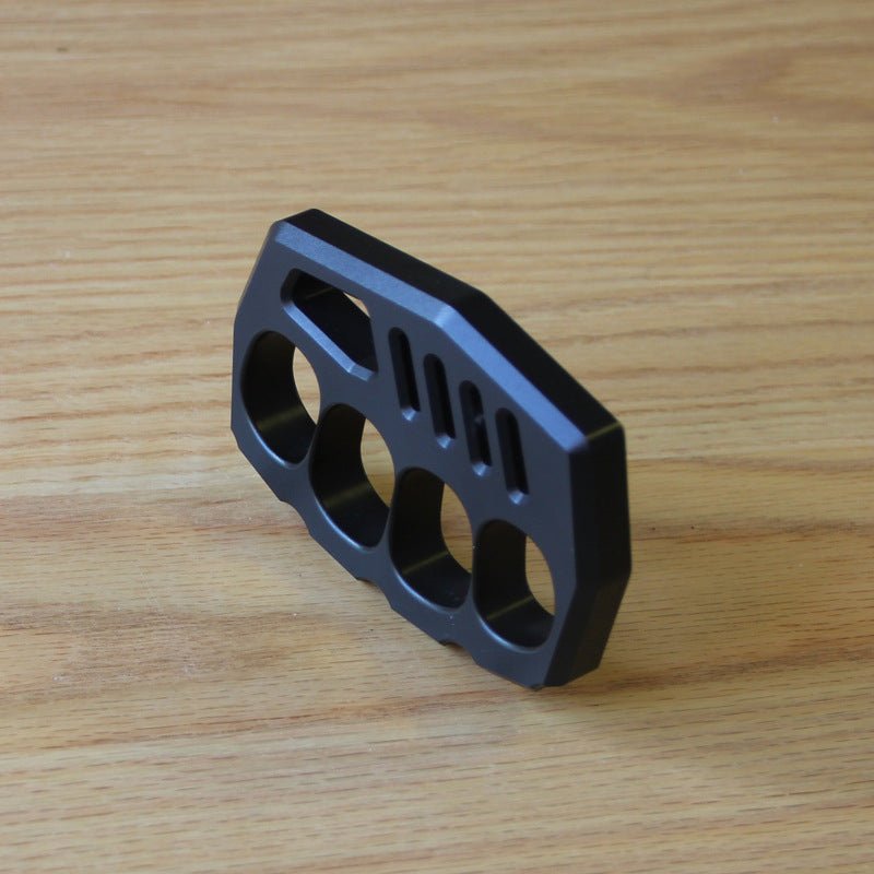 Self Defense Knuckle Rings Black Aluminium Alloy Light - Tacsafeworld EDC Gadgets - Tacsafeworld EDC Gadgets
