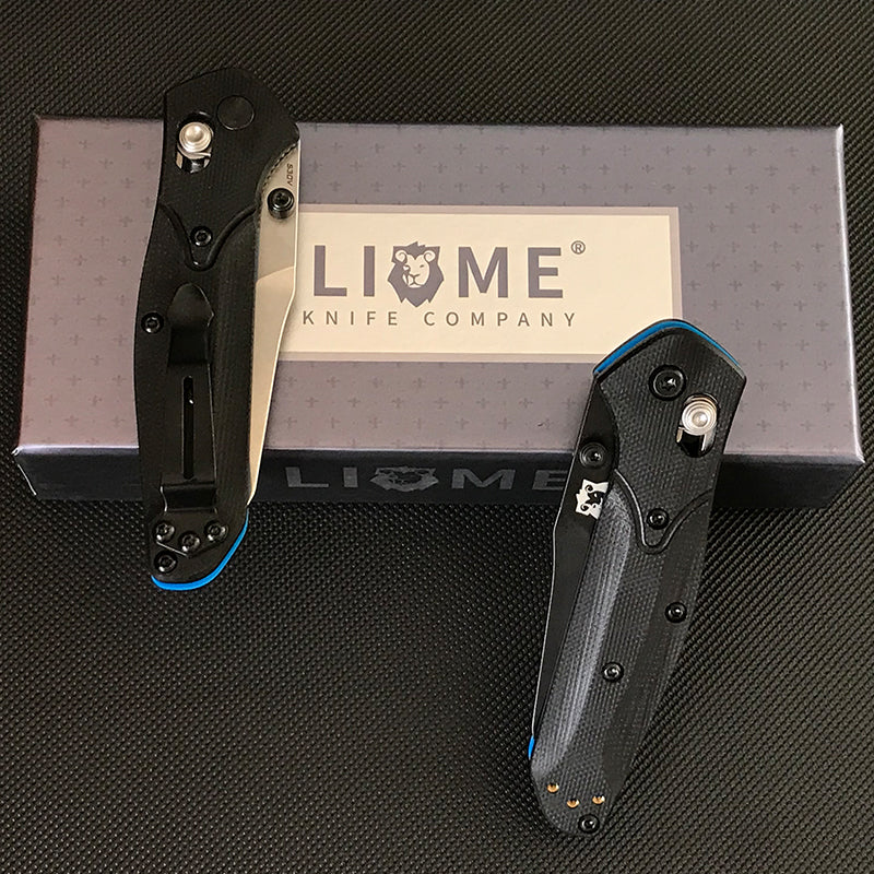 Liome 945 Folding Outdoor Dual Color G10 Handle Portable EDC Tool