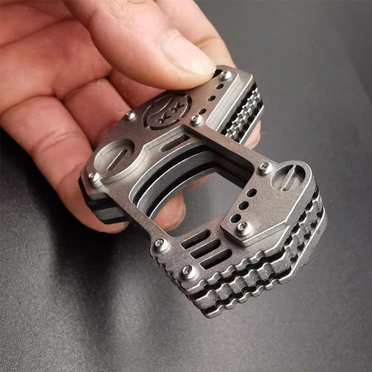 Single Hole Steel Outdoor Carry EDC Portable Tool
