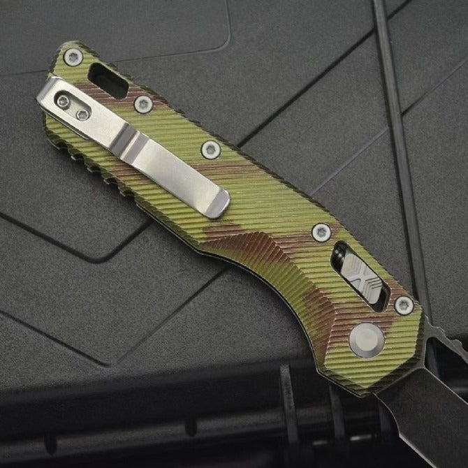 MT Aluminum Alloy M390MK Outdoor Dark Green Folding Tool