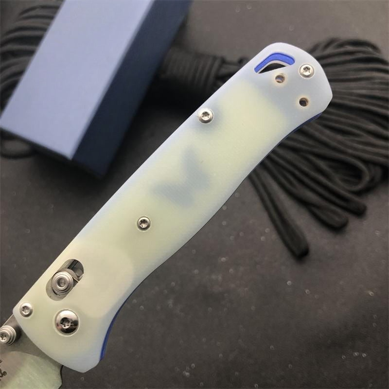 BM535 Gradient Blue G10 Handle S30v Outdoor Folding Tool