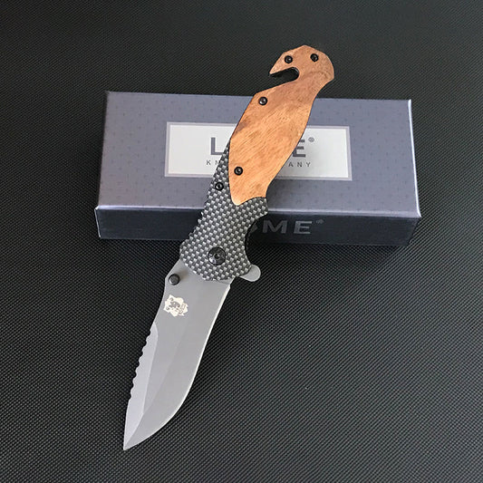 Liome X50 Pocket Outdoor Multifunctional Folding Wooden Handle EDC Tool
