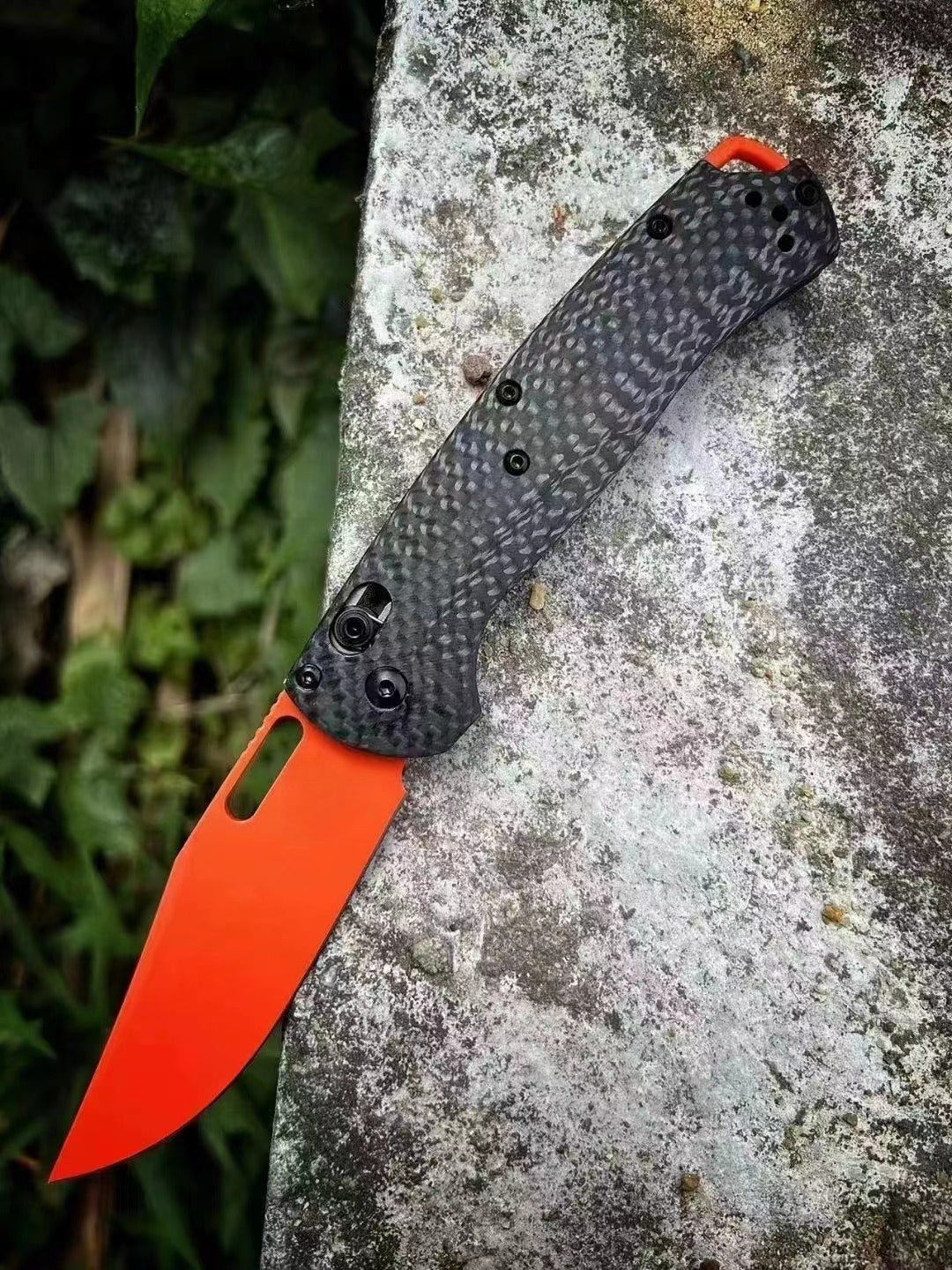 BM15535 Carbon Fiber Handle Outdoor Folding Tool
