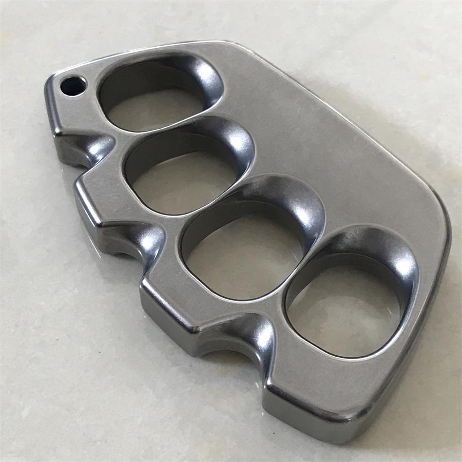 Creative Stonewashed Polished Style Big Hole Titanium Outdoor Tool