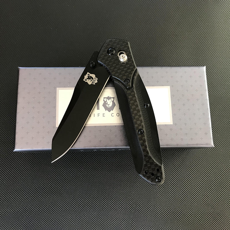 Liome 940 Folding Carbon Fiber Handle Outdoor Pocket EDC Tool