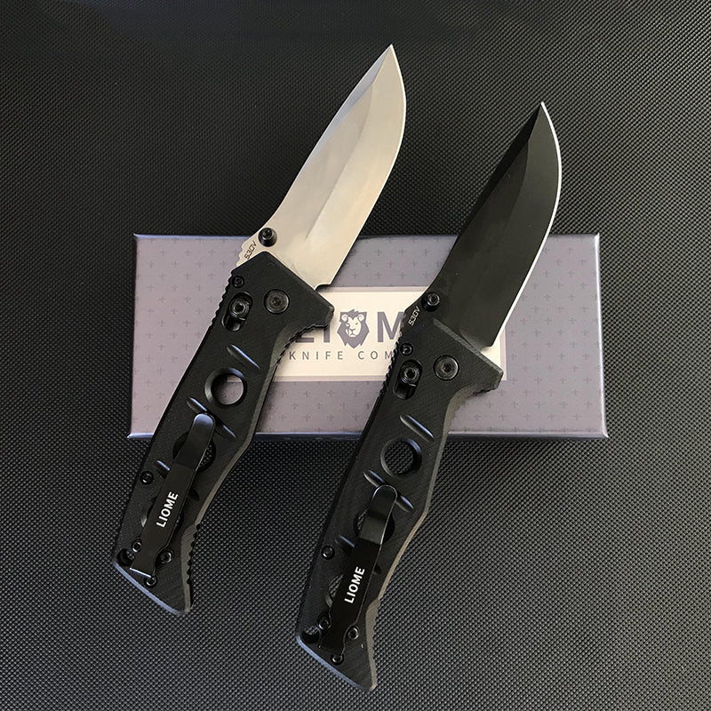 Liome 273 Folding G10 Handle Stone Washing Outdoor Pocket EDC Tool