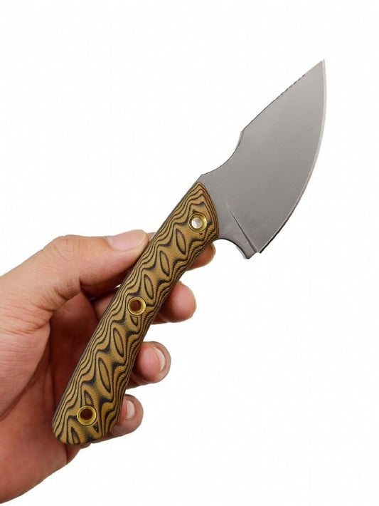 Mini Dual-tone G10 Titanium-plated USA-10 Steel Outdoor Tool