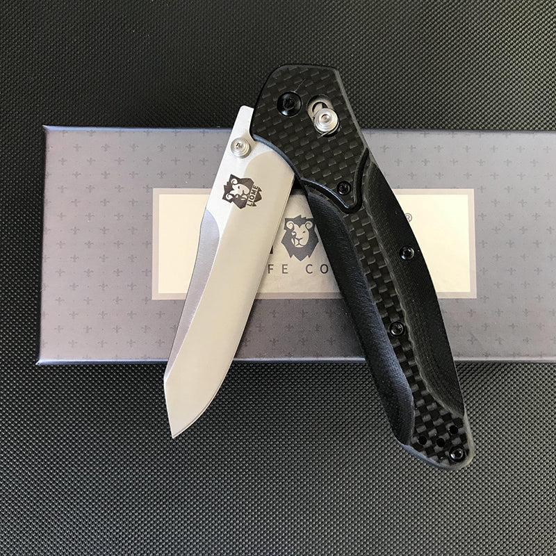 Liome 940 Folding Carbon Fiber Handle Outdoor Pocket EDC Tool