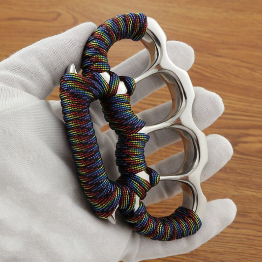 Thickened Steel EDC Bottle Opener Tool with Paracord