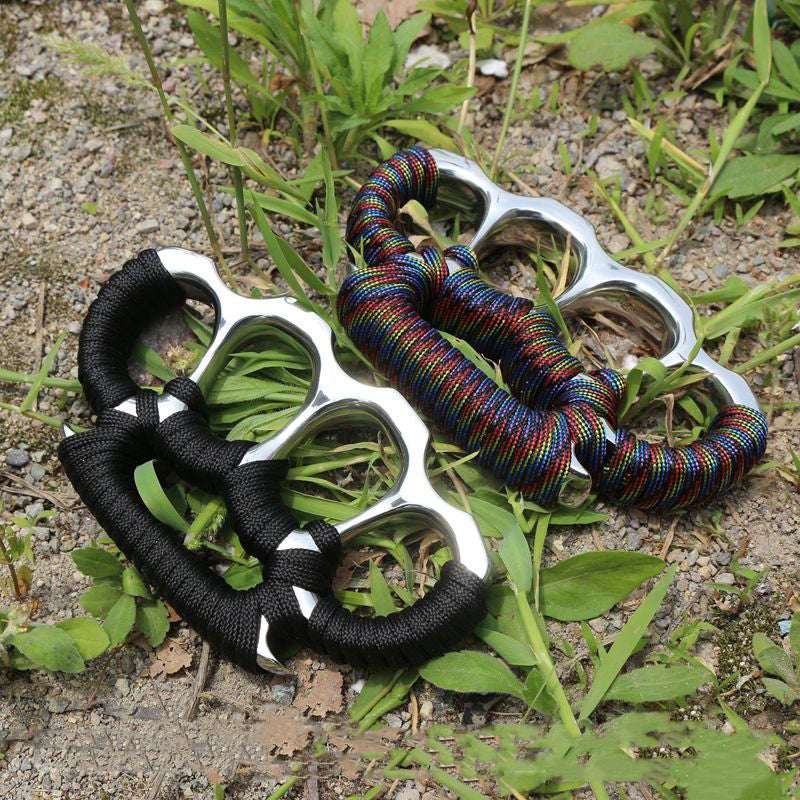 Thickened Steel EDC Bottle Opener Tool with Paracord