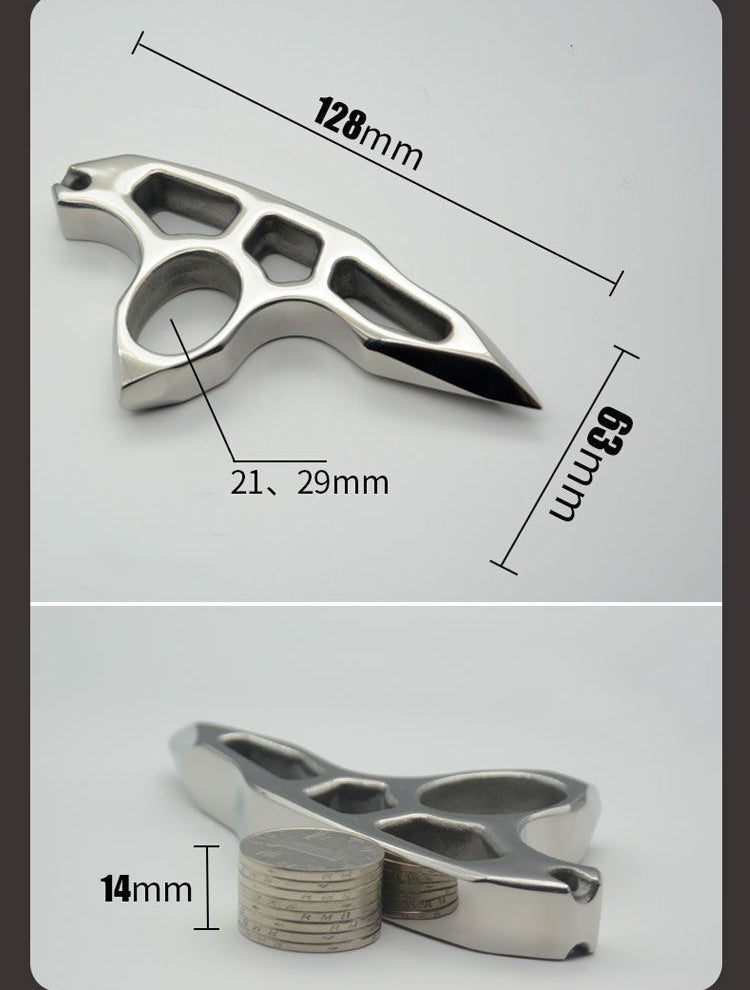 Thickened Steel Single Hole EDC Tool Without or With Binding Rope