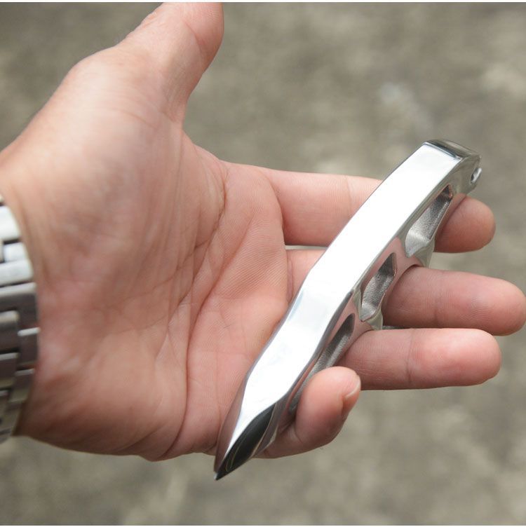 Thickened Steel Single Hole EDC Tool Without or With Binding Rope