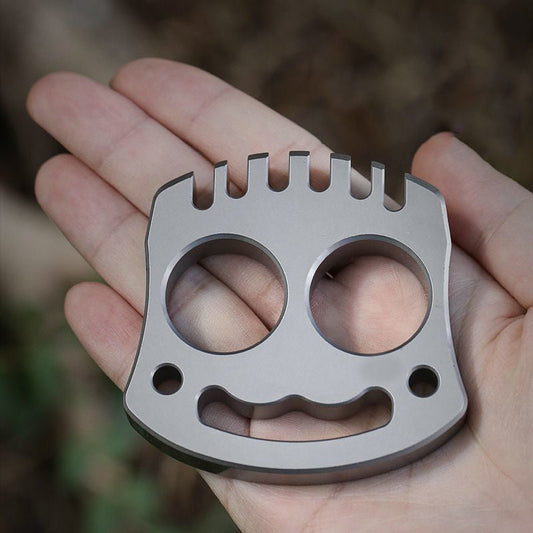 Smiling Blush Skull Multi-function Steel EDC Tool