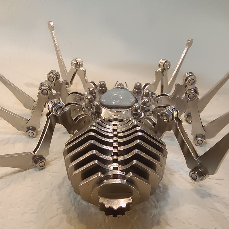 Time Spider Steel Static Puzzle Toy Decoration