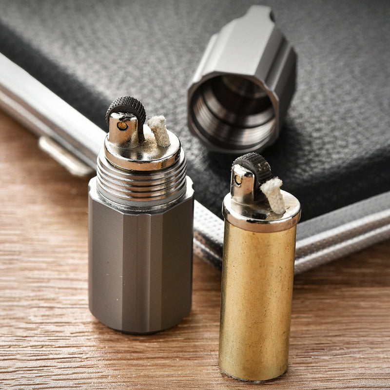 Titanium Sealed Waterproof Keychain Box