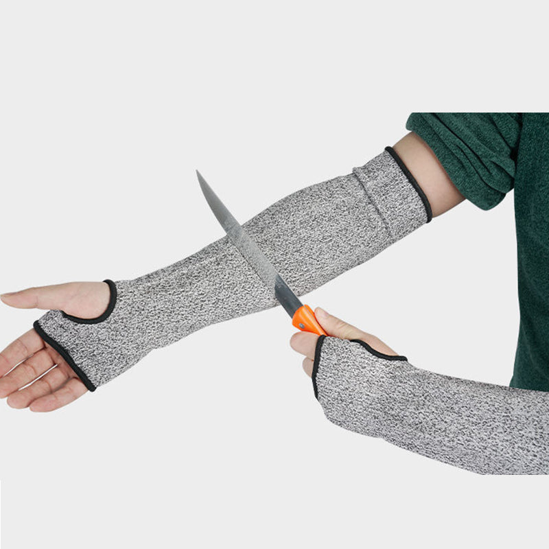 Elastic Breathable Comfortable Skin-friendly Gray Sleeves