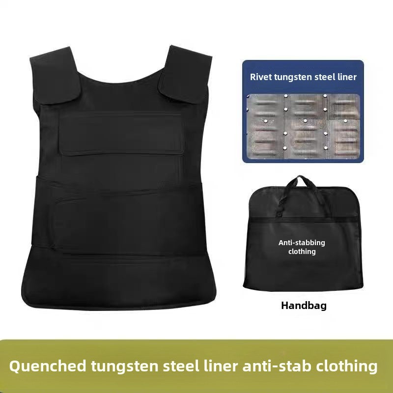 Utility Black Undershirt Vest