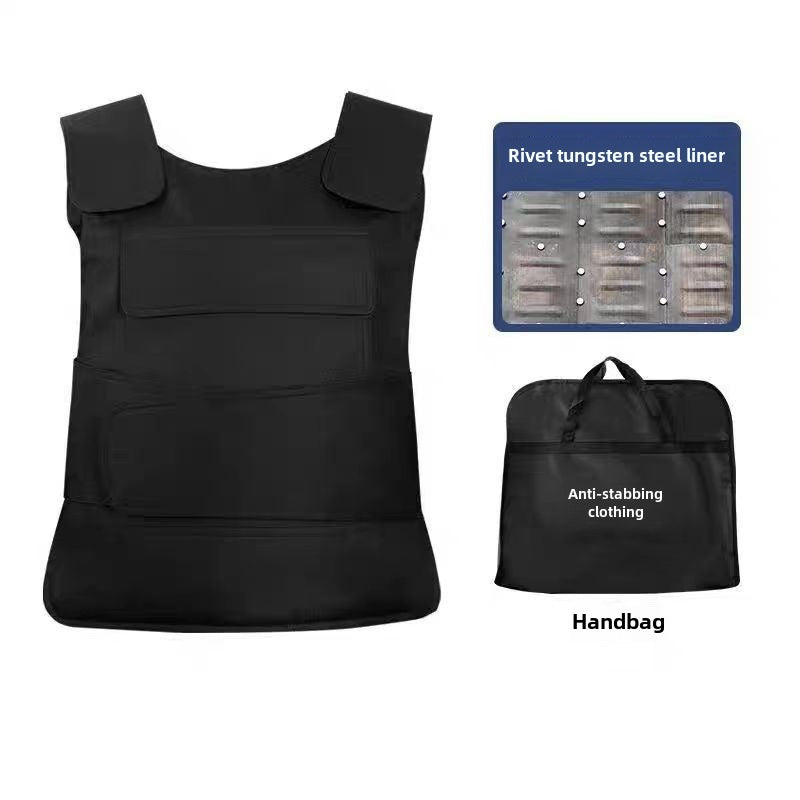 Utility Black Undershirt Vest
