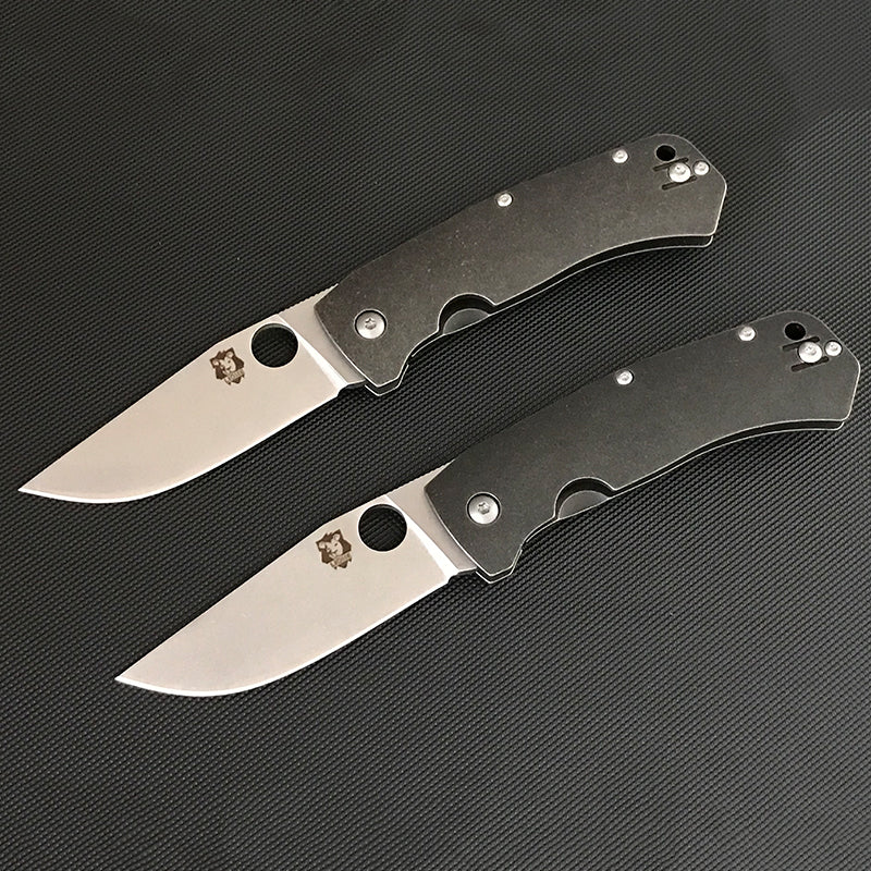 LIOME Outdoor Folding D2 Titanium Alloy Handle Pocket Tool