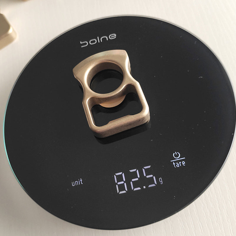 Round arc metal outdoor portable edc bottle opener