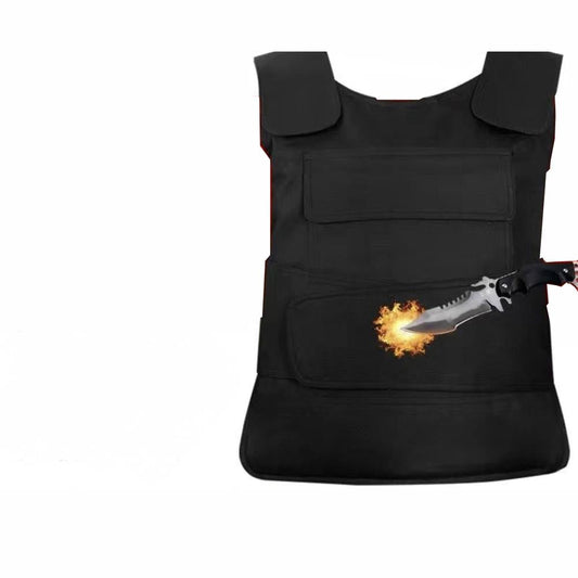 Utility Black Undershirt Vest