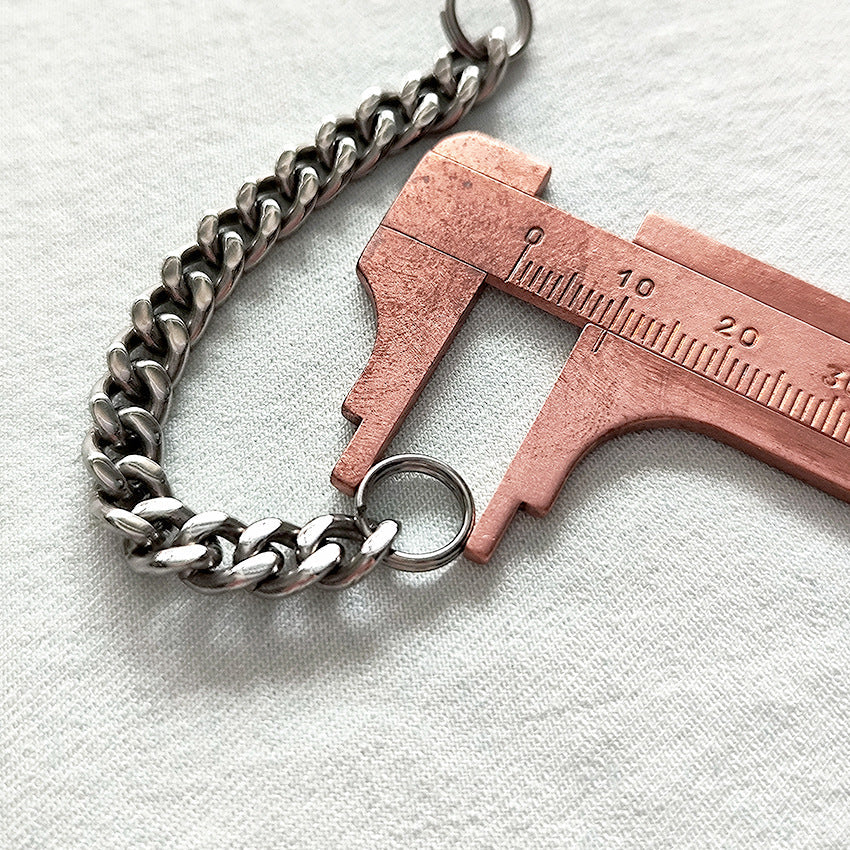 304 Steel Toothpick Titanium Chain Portable EDC Tool