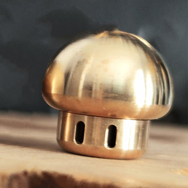 Brass Mushroom Pendant Umbrella Rope DIY Tool