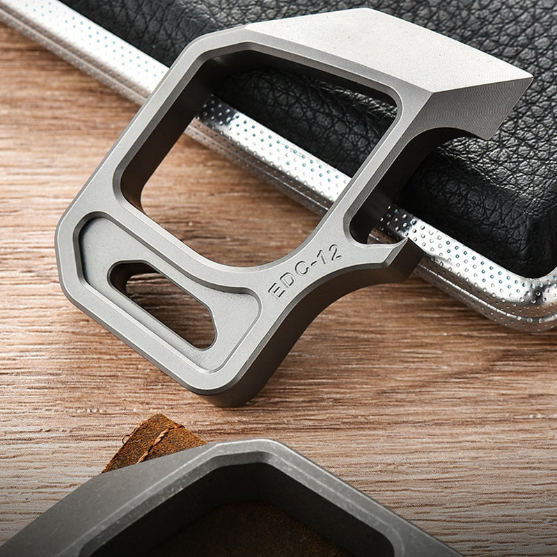 Multifunctional Pendant Titanium Bottle Opener Outdoor Tool