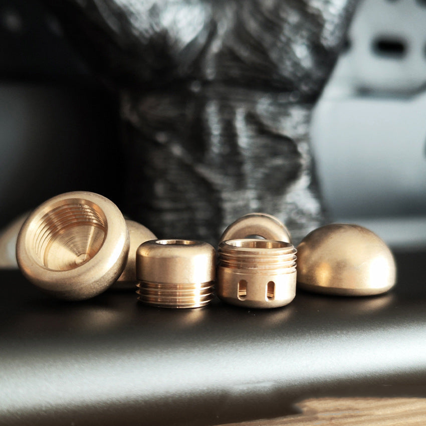 Brass Mushroom Pendant Umbrella Rope DIY Tool