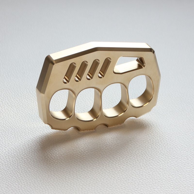 Thickened Brass Big Four Holes Outdoor Tool