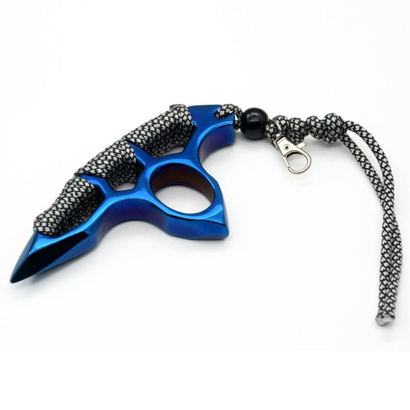 Thickened Steel Single Hole EDC Tool Without or With Binding Rope