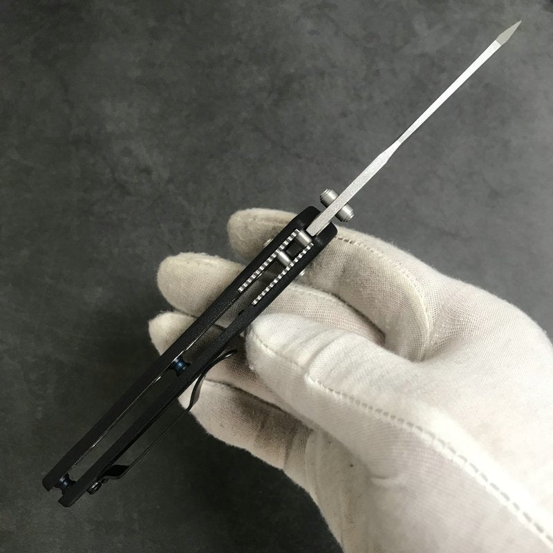 BM940 Black Fiberglass Handle Outdoor Folding Tool