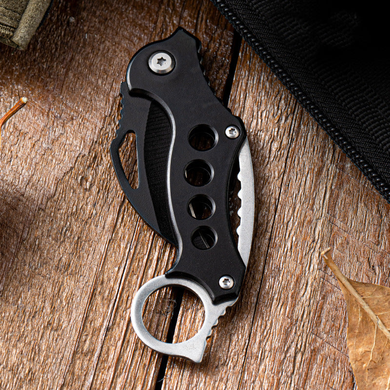 Outdoor Black Bird Portable Folding EDC Tool