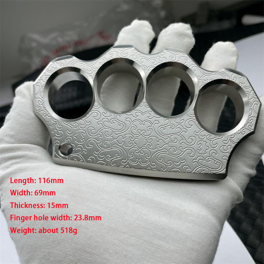 Beautiful Carved Pattern 304 Steel Thickened Outdoor Tool