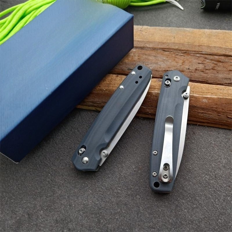 BM458 G10 Blue Outdoor Folding Tool