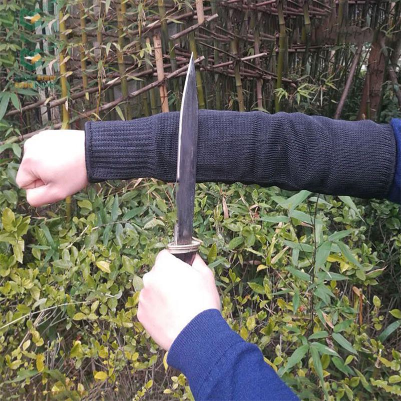 Black Sweat-absorbent Arm Sleeves