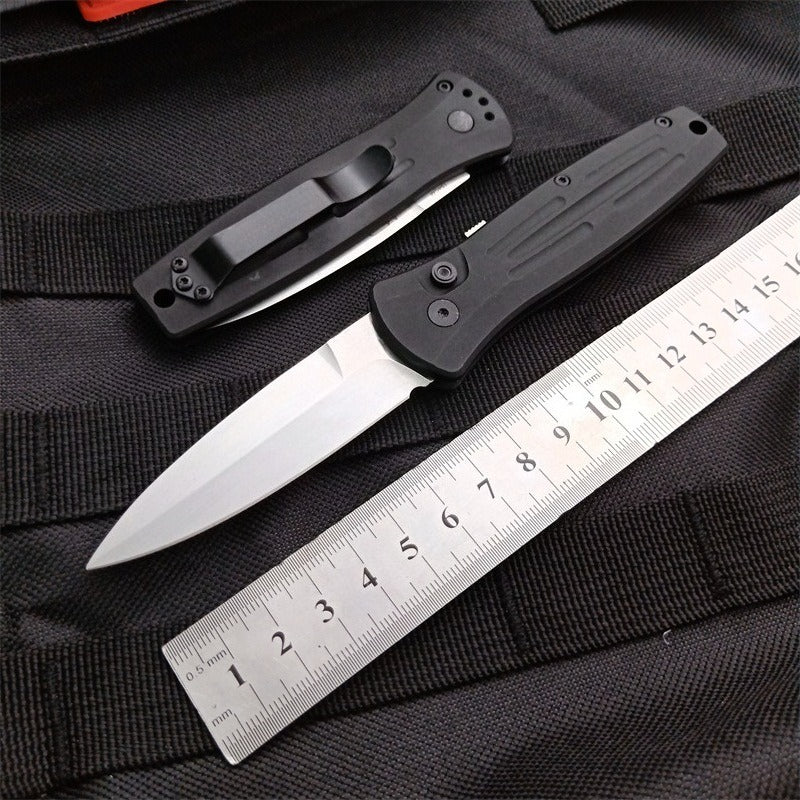 BM3551 Black Stonewashed 154CM Steel Outdoor Folding Tool