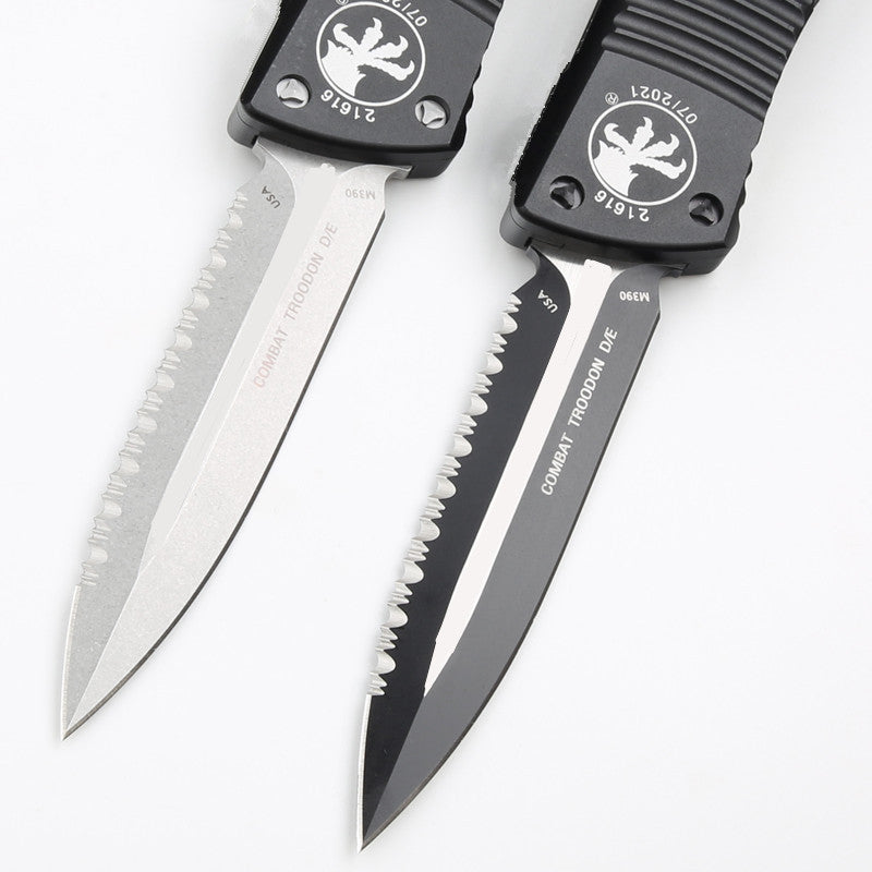 Outdoor Folding Pocket Tool | D2 Steel Detail | 6061 Aviation Aluminum Handle | Compact EDC Utility