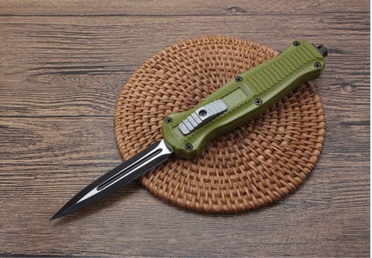 BM3300 Small Green Handle Aluminum Alloy Outdoor Portable Tool