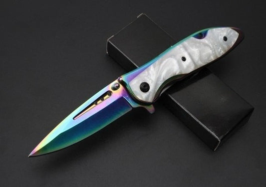 DA76-1 Color Titanium Outdoor Folding Tool
