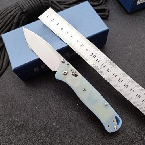 BM535 Gradient Blue G10 Handle S30v Outdoor Folding Tool